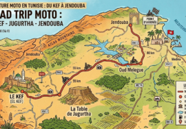 Road trip à moto du Kef vers Jendouba