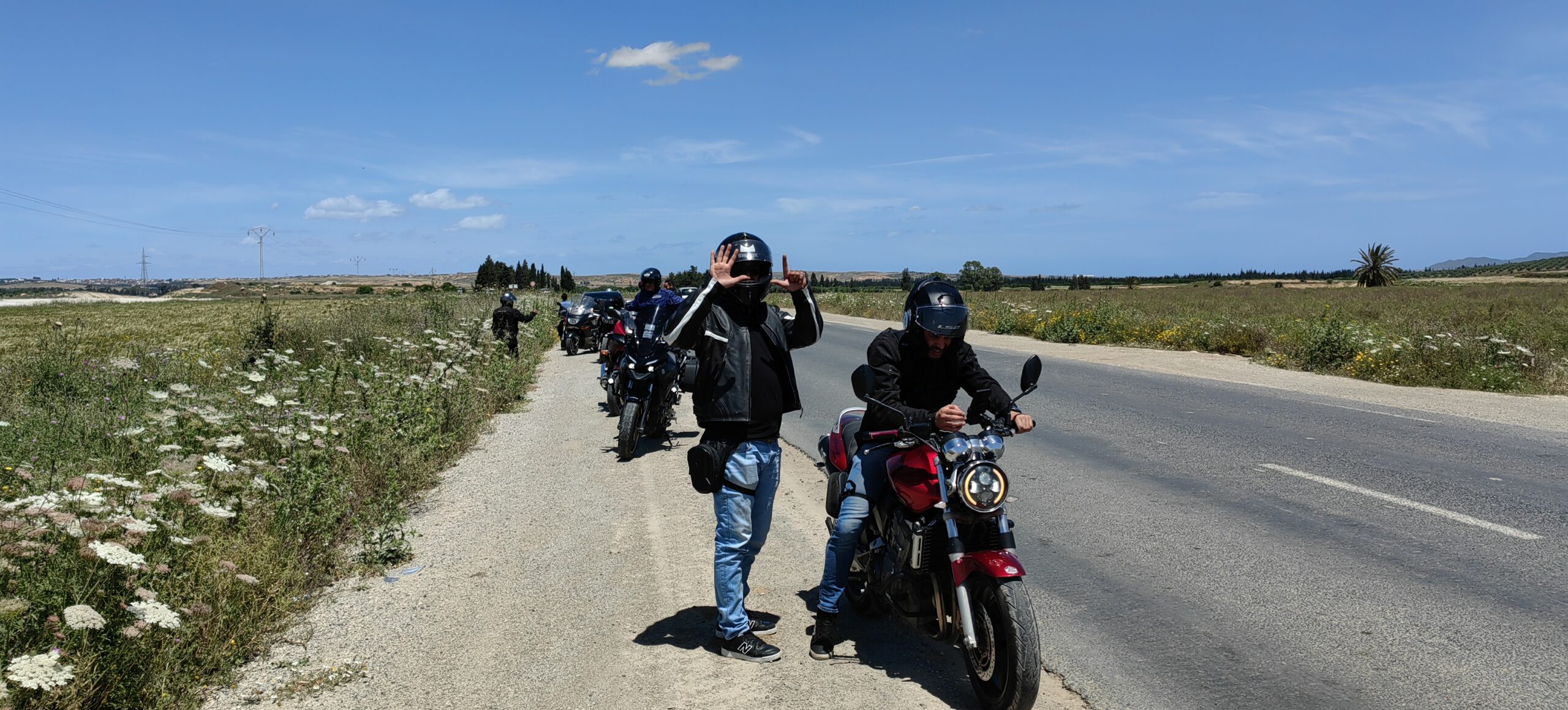 Voyage à moto